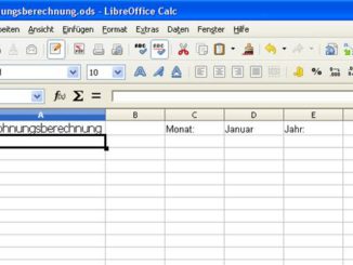 Calc LibreOffice