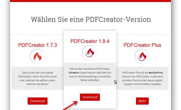 PDF Creator installieren und PDFs erstellen