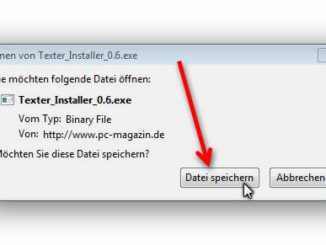 Texter installieren