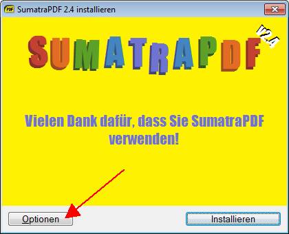 Sumatra PDF installieren