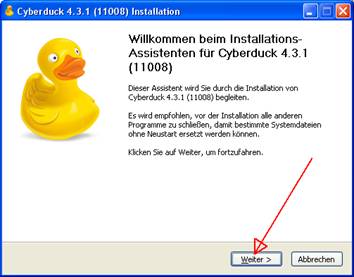 Cyberduck installieren Cyberduck installieren