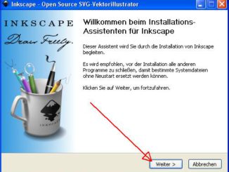 Inkscape installieren